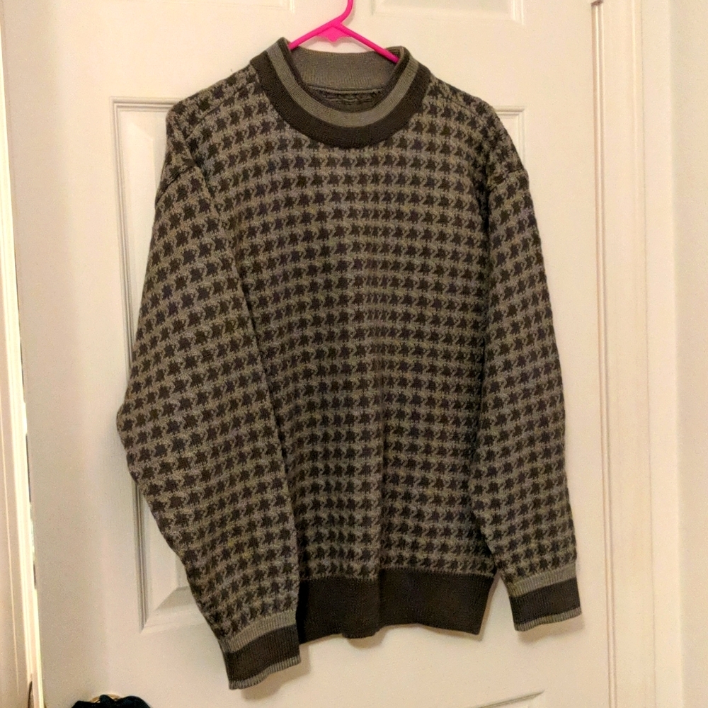 Men's Mixed Grey Knitted Sweater